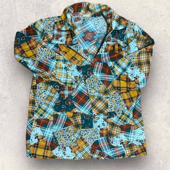 Vintage Print Long Sleeve - Picture 1 of 2